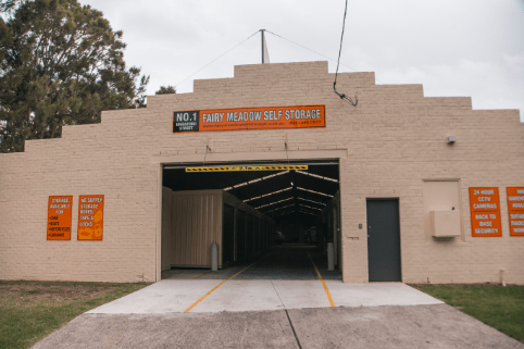Main Entrance of Storage Facility