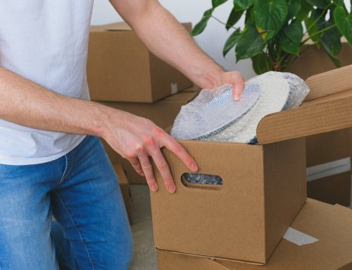 Secure Fragile Items for Storage or Moving